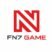 FN7 Game mobile app screenshot showing gameplay preview, character selection, and secure APK download button for Android